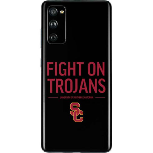University of Southern California Fight On Trojans Galaxy S20 Fan Edition Skin